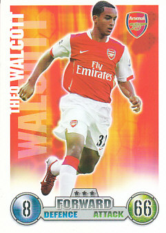 Theo Walcott Arsenal 2007/08 Topps Match Attax #16